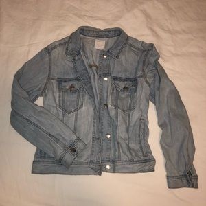 Light blue denim jacket